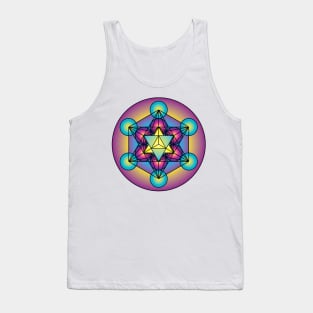 Metatron's Cube Merkaba Tank Top